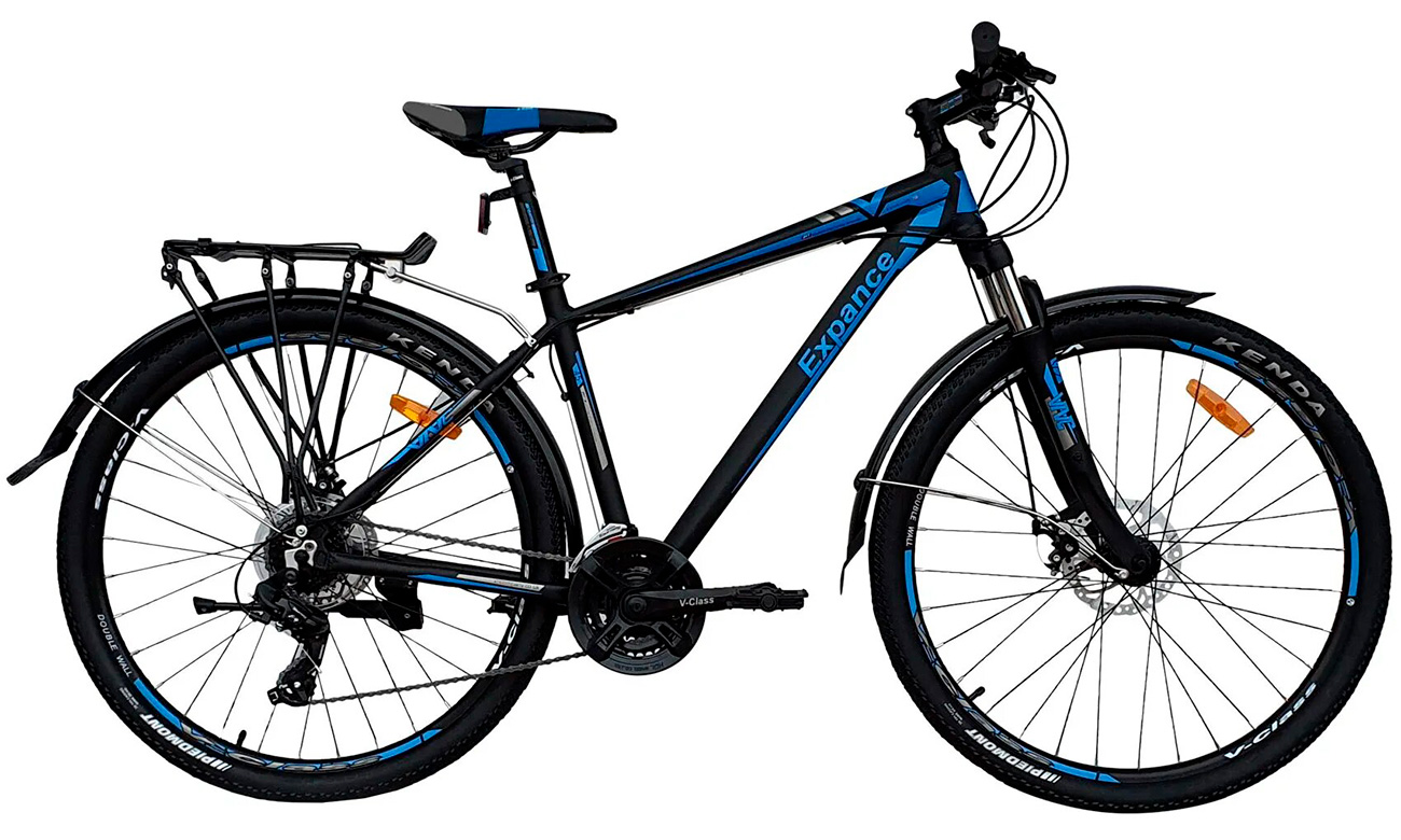 Фотография Велосипед VNC Expance A3 26" (2020) 2020 Черно-синий